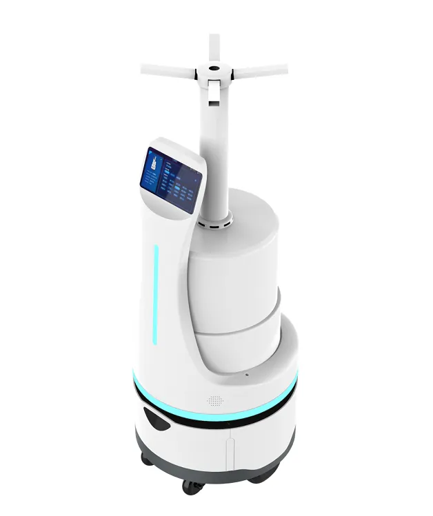 Peningkatan Rear Circular Chassis Spray Disinfection Robot